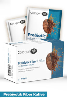 Collagen Life Prebiyotik Lifli & Spirulinalı Fonksiyonel Kahve - 20 Saşe