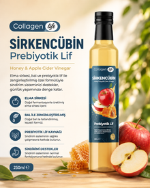 Collagen Life Sirkencübin Prebiyotik Sirke - 250 Ml