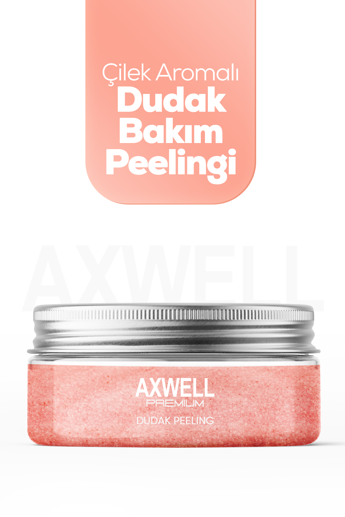 Axwell Çilek Aromalı Dudak Bakım Peeling 30ml