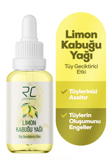 RC COSMETİCS Limon Kabuğu Yağı Tüy Geciktiricili Etki Tüy Azaltıcı Serum 30ml