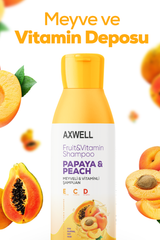 Axwell Papaya Şampuan 750 ml