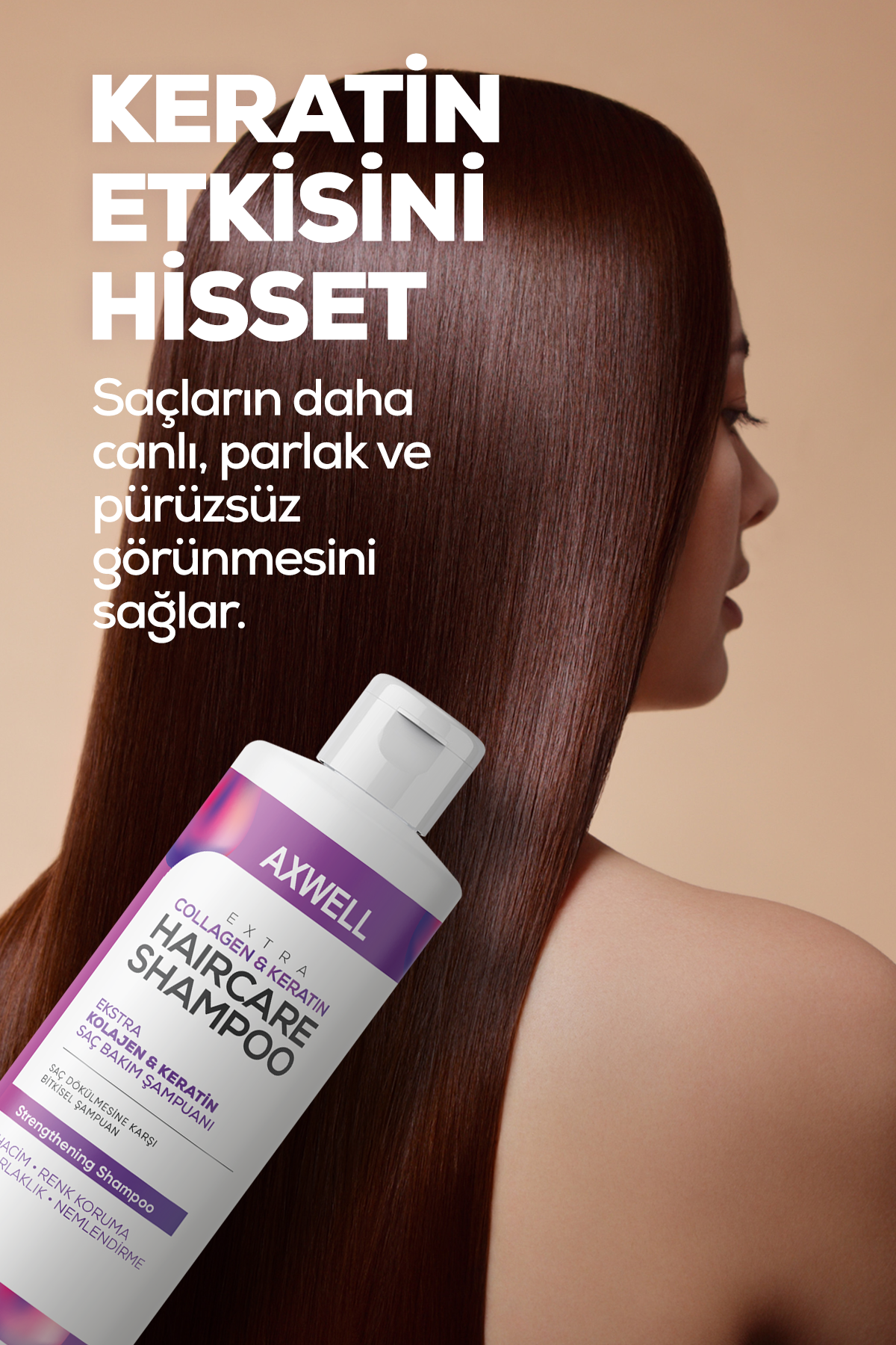 Axwell Kolajen & Keratin Şampuan 200 ml