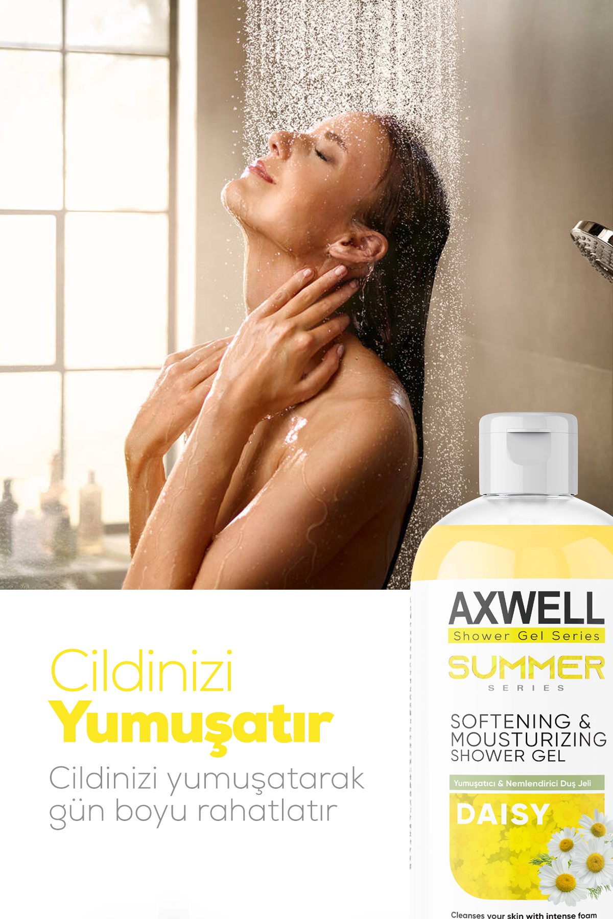 Axwell Papatya&Daisy  Duş Jeli 400 ml