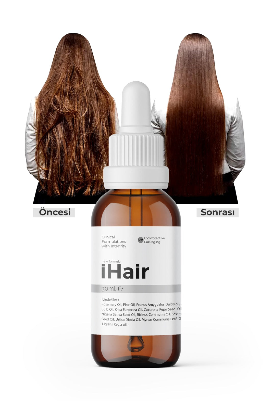 İhair Saç Bakım Serumu 30 ml