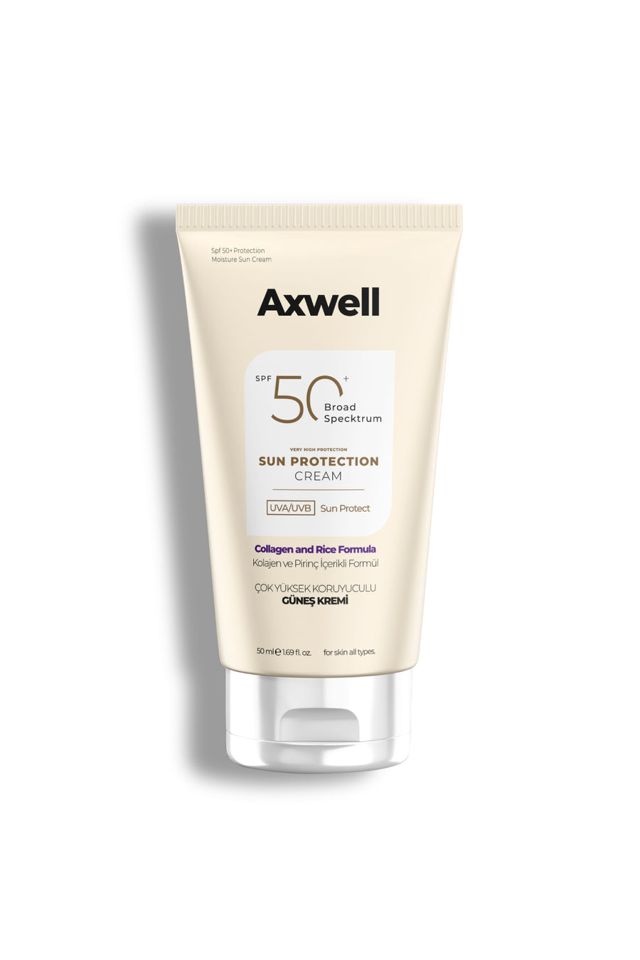 Kolajen & Rice Sunscreen Spf50+ Pirinç & Kolajen İçerikli Formül Güneş Kremi 50 ML