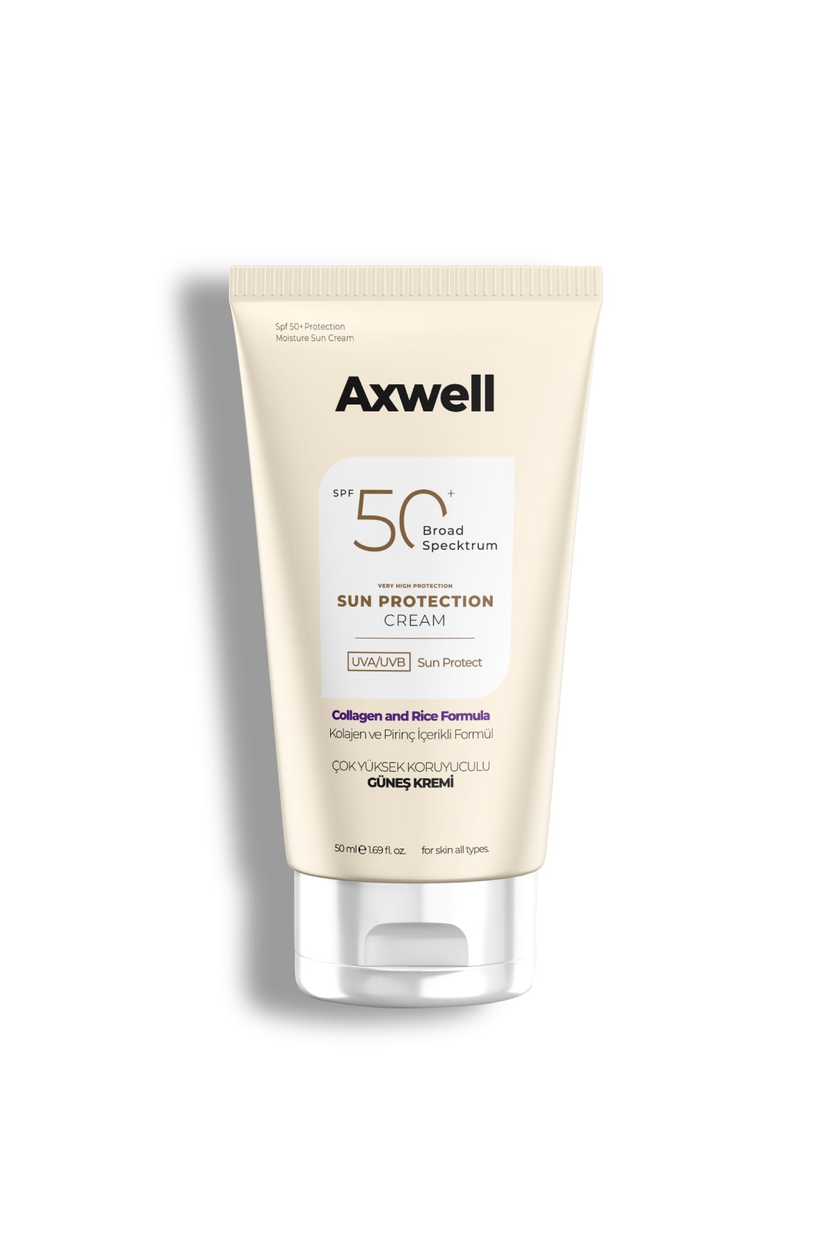 Kolajen & Rice Sunscreen Spf50+ Pirinç & Kolajen İçerikli Formül Güneş Kremi 50 ML