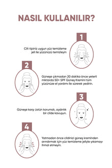 SPF+50 Leke Karşıtı Tüm Cilt Tipleri İçin Yüksek Koruyuculu Güneş Kremi 50 ML