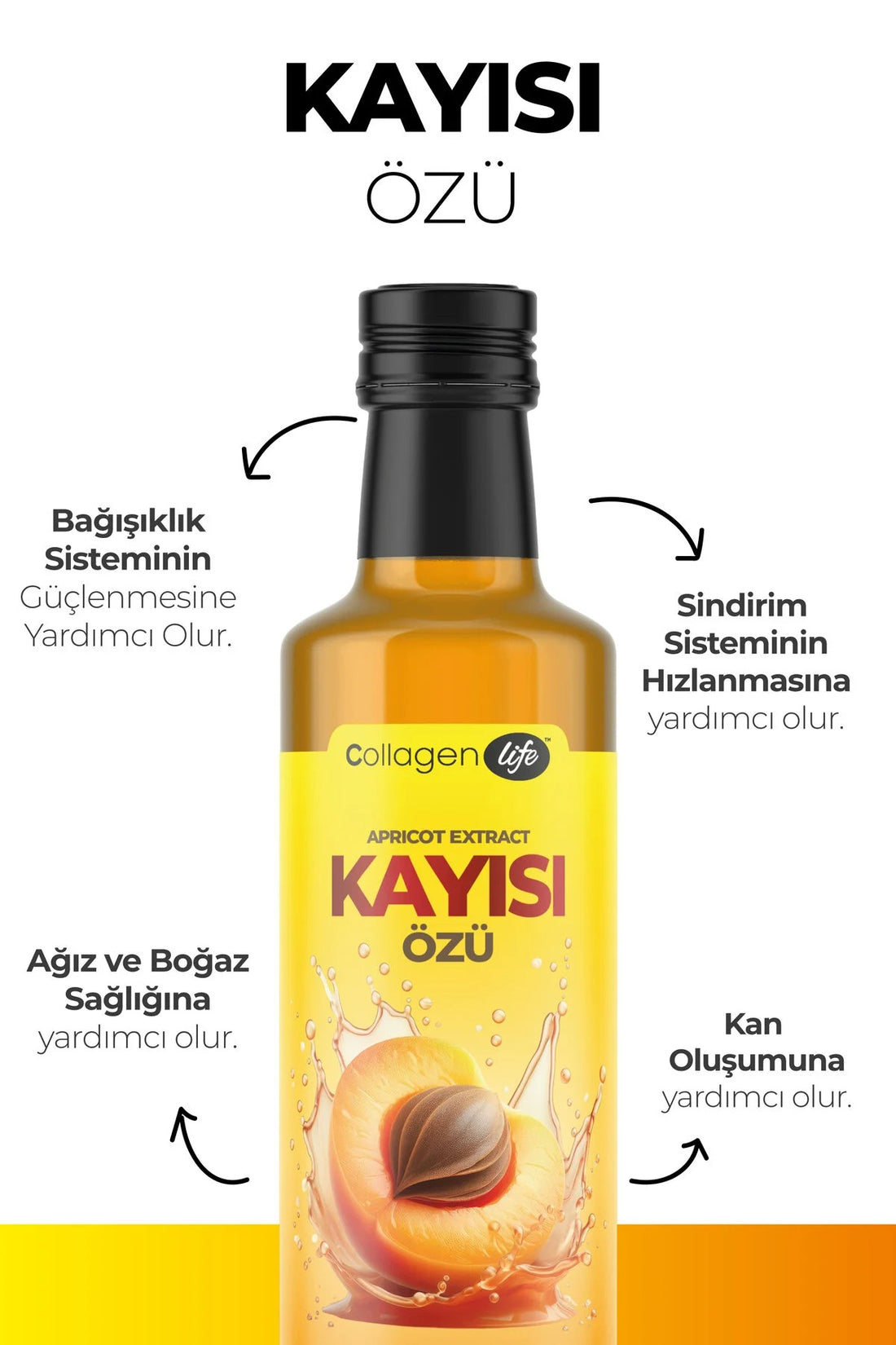 Collagen Life Kayısı Özü 640 Gr