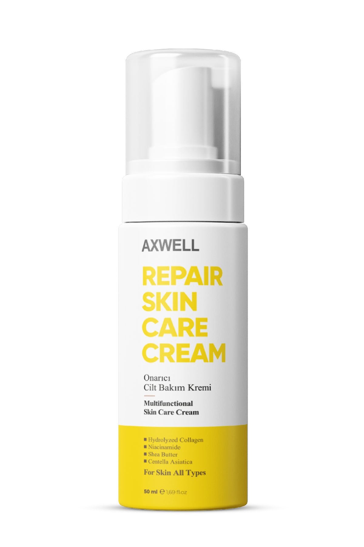 AXWELL  Shea Butter İçeren Yatıştırıcı Onarıcı Nemlendirici Krem 50 ml