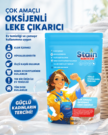 Stain İt Zero Çamaşır & Yüzey İçin Çok Amaçlı Aktif Oksijenli Toz Leke Çıkarıcı ve Beyazlatıcı - 800 gr
