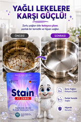 Stain İt Zero Hepsi Bir Arada Toz Bulaşık Makinesi Deterjanı 40 Yıkama