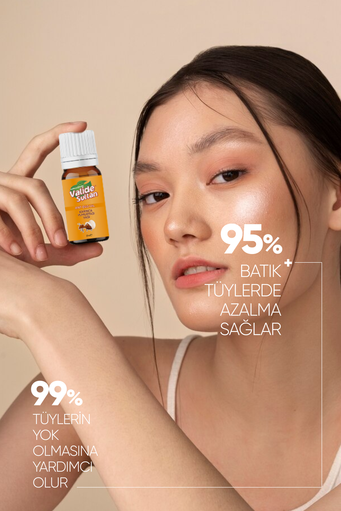 Milleunenuits Valide Sultan Tüy Azaltıcı Karınca Yumurtası Yağı 20 ml x 3