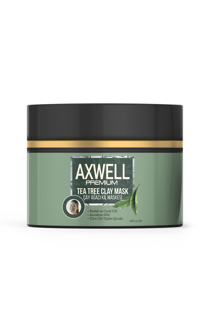 Axwell Çay Ağacı Yağı Kil Maskesi 100ml
