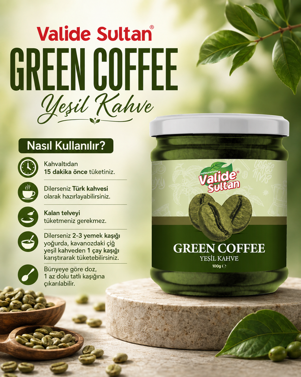 Toz Yeşil Kahve 100 gr