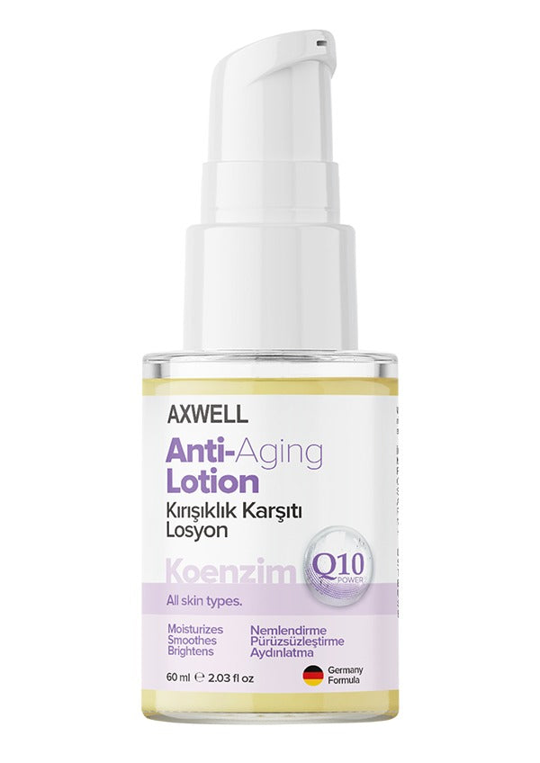 AXWELL Q10 Koenzim Destekli Anti-aging Lotion Kırışıklık Karşıtı Losyon 60 ml