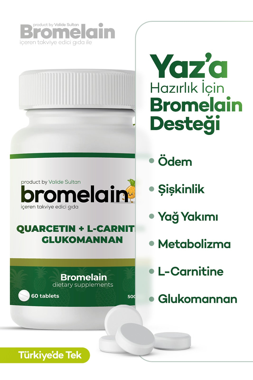 bromelain sindirim enzimi doğal ağrı giderici bromelain bromelain anti-inflamatuar bromelain sindirim desteği bromelain sağlık takviyesi Bromelain sindirim desteği Doğal ağrı kesici bromelain Anti-inflamatuar bromelain Bromelain tabletleri