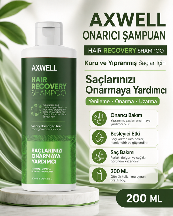 Axwell Recovery Sedefli Şampuan 200 ml