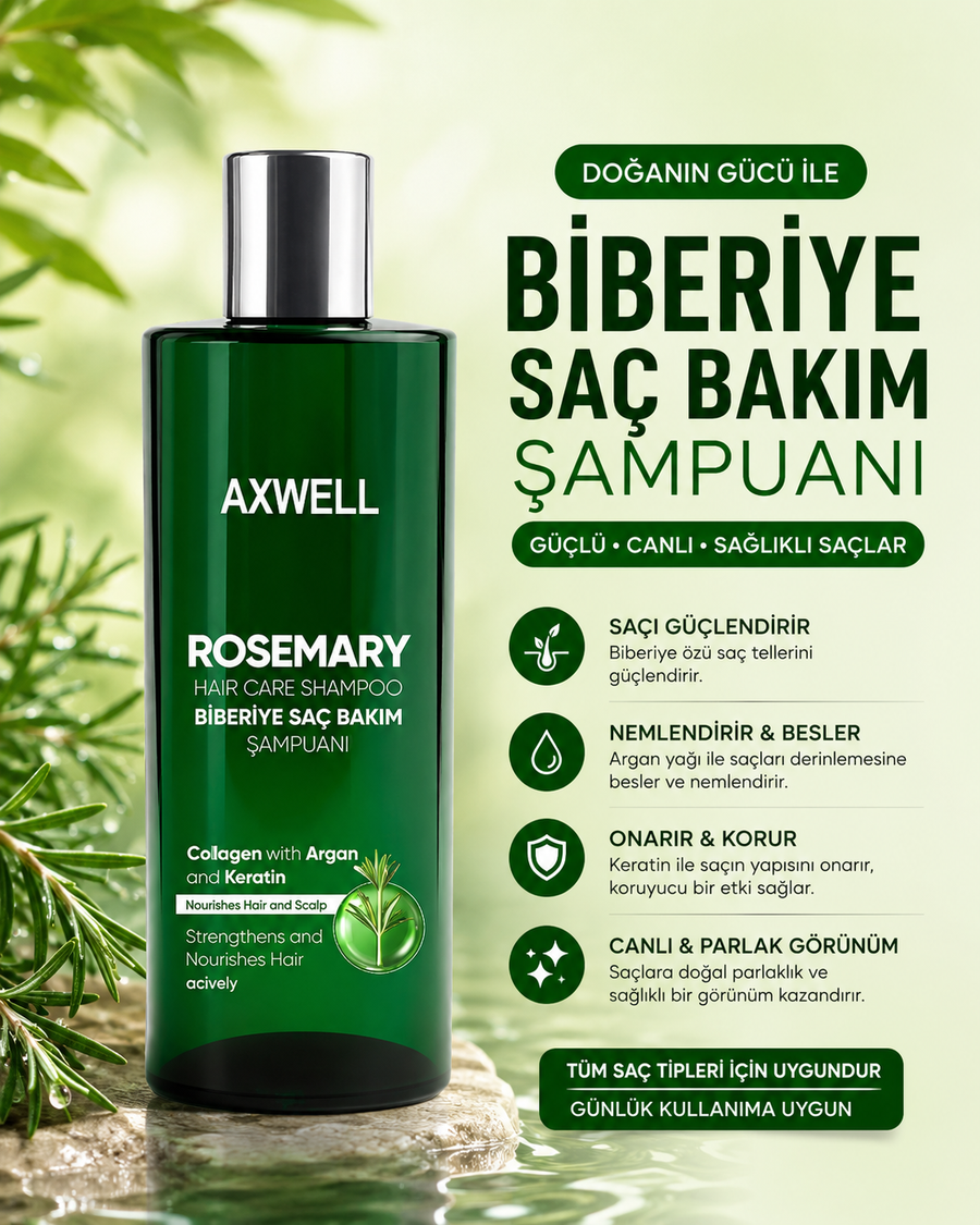 Biberiye Şampuan 400 ML