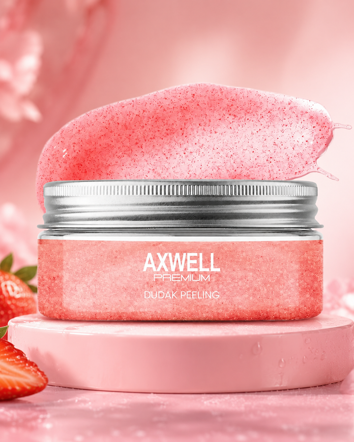 Axwell Çilek Aromalı Dudak Bakım Peeling 30ml