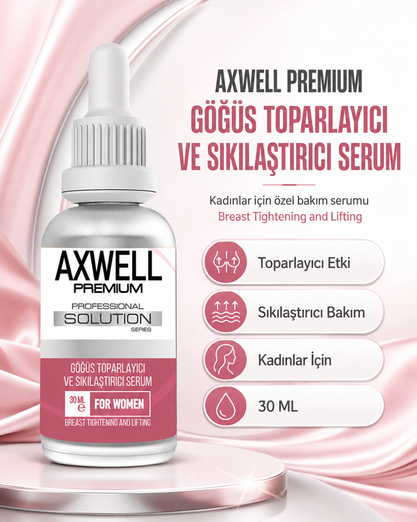Axwell Premium Göğüs Sıkılaştırıcı Ve Toparlayıcı Göğüs Bakım Serum 30ml