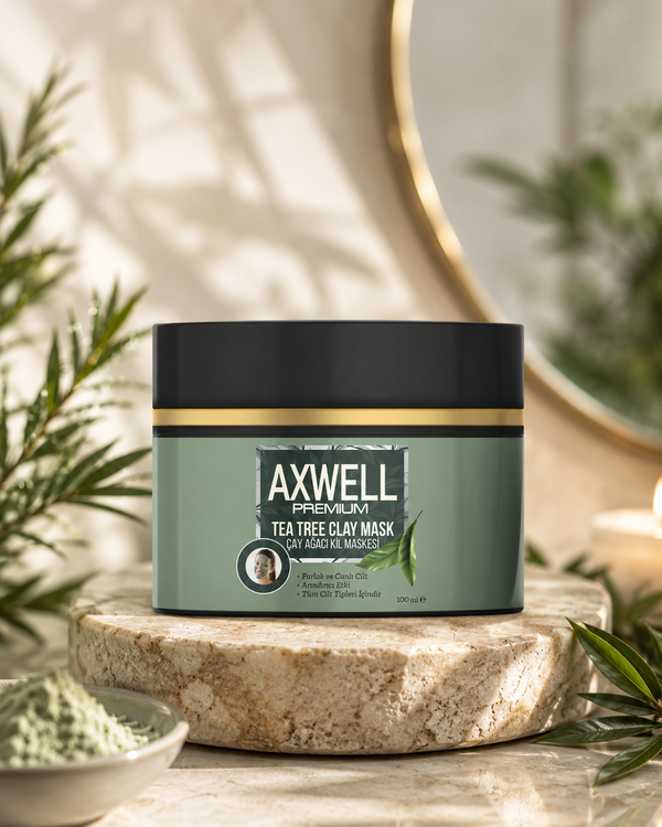 Axwell Çay Ağacı Yağı Kil Maskesi 100ml