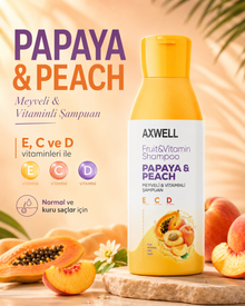 Axwell Papaya Şampuan 750 ml