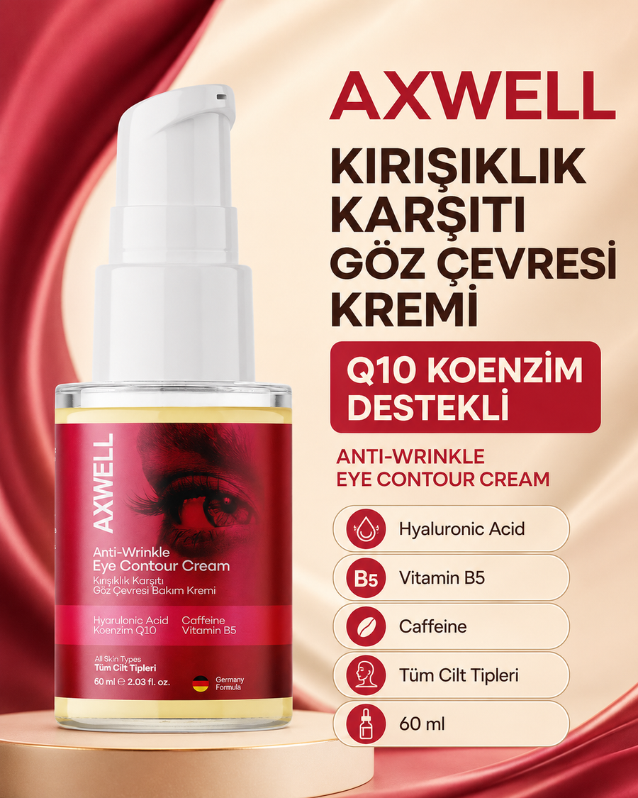 Axwell Q10 Koenzim Göz Çevresi Kremi 60 ml