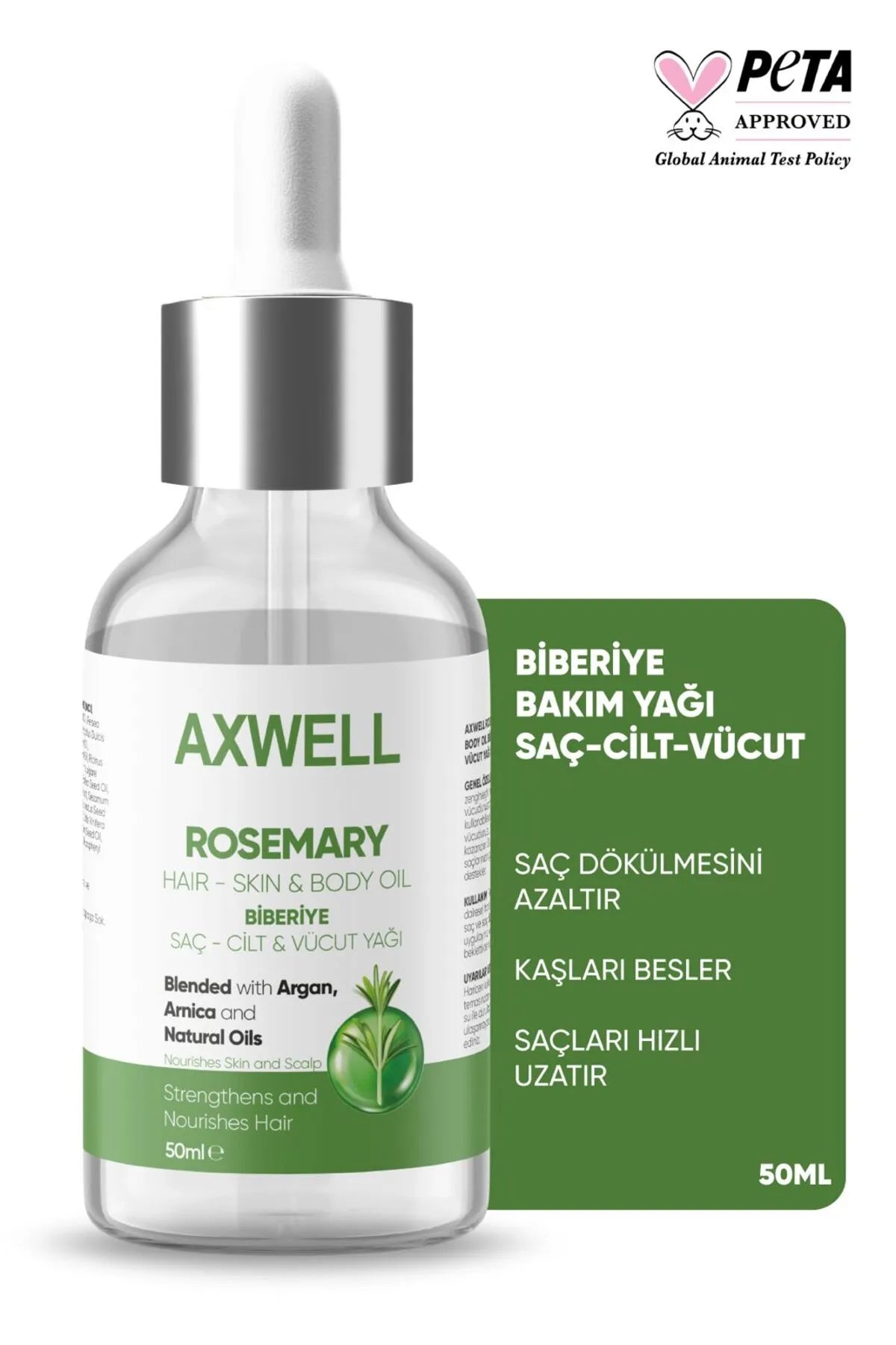 Axwell Biberiye Yağı 50 ml