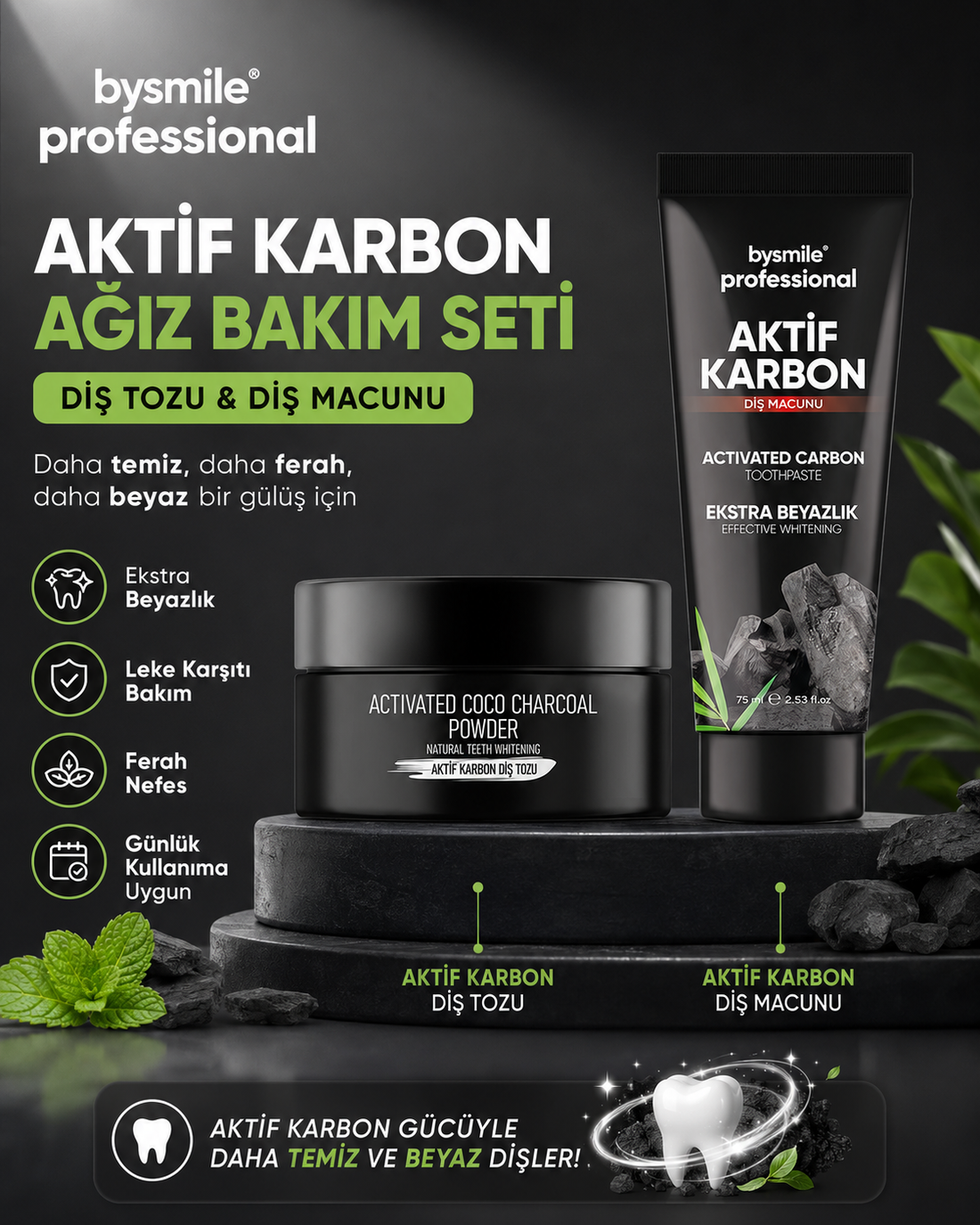 Bysmile Proffesional Diş Beyazlatma Seti