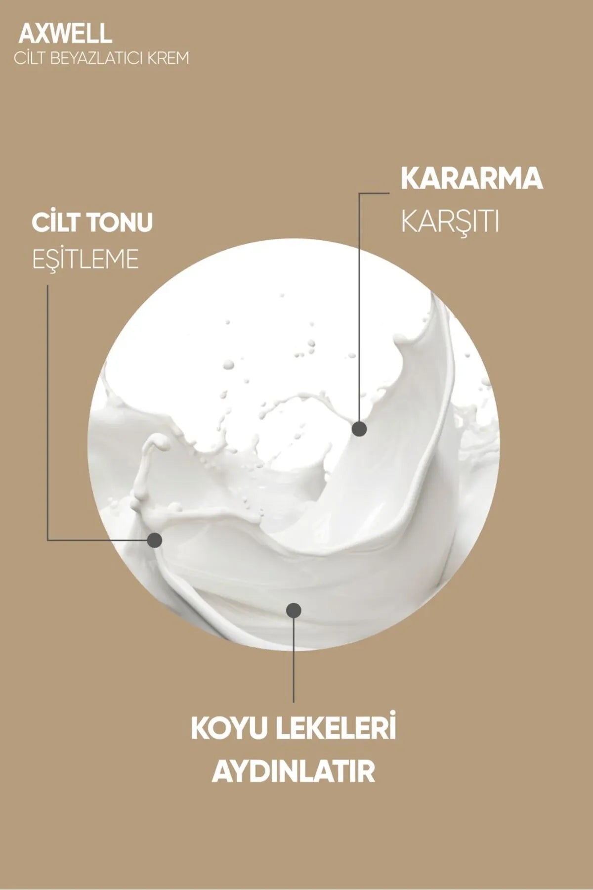 Axwell Cilt Beyazlatıcı Krem 50 ml