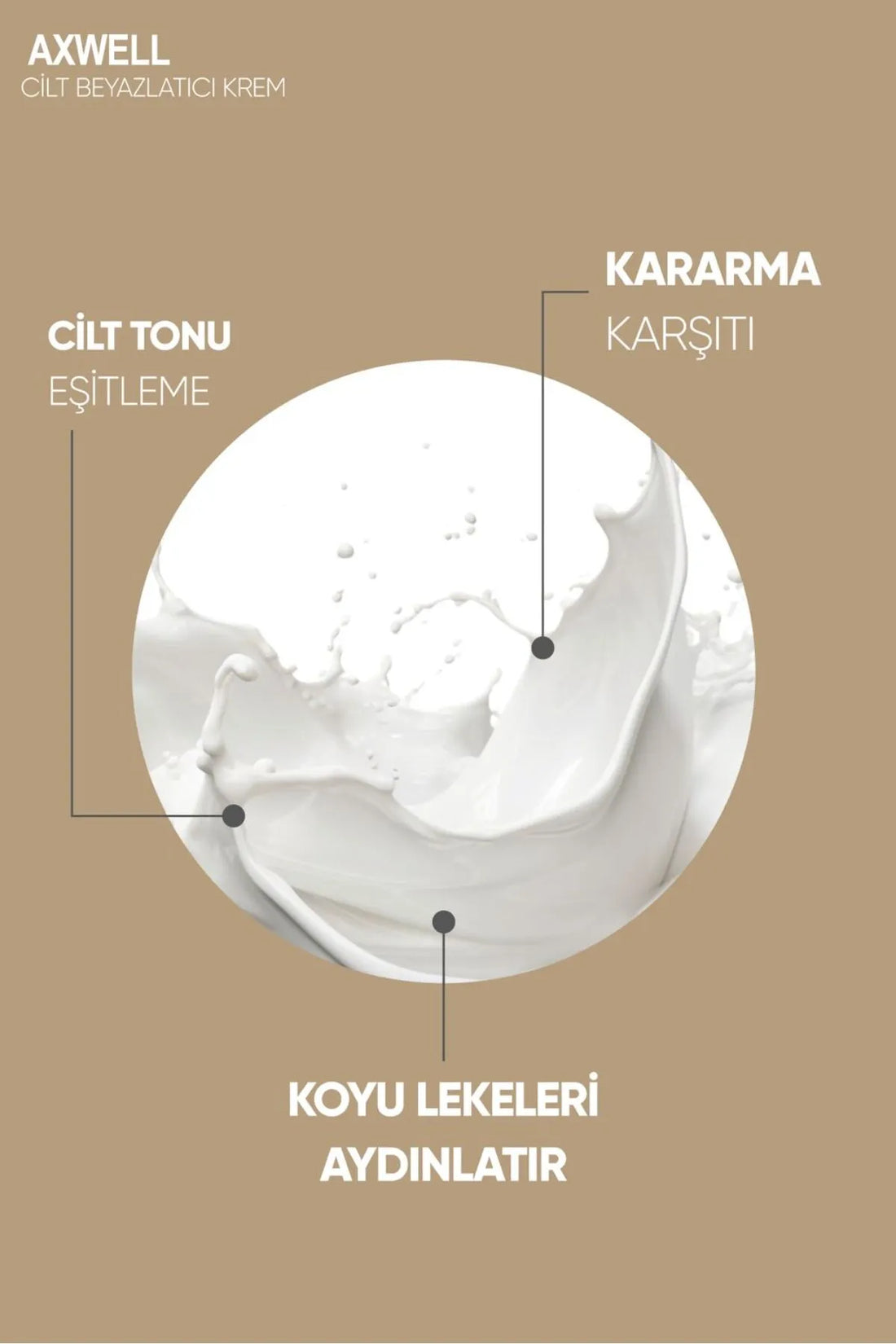 Axwell Cilt Beyazlatıcı Krem 50 ml
