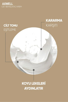 Axwell Cilt Beyazlatıcı Krem 50 ml