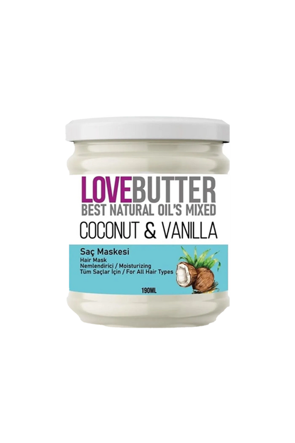 LoveButter Coconut & Vanilya Saç Maskesi 190 ml