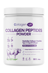 Collagen Life %100 Hidrolize Kolajen Peptitler Biotin Ve 15 Amino Asit İçeren Gıda Takviyesi 50 Günlük