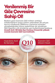 Axwell Q10 Koenzim Göz Çevresi Kremi 60 ml
