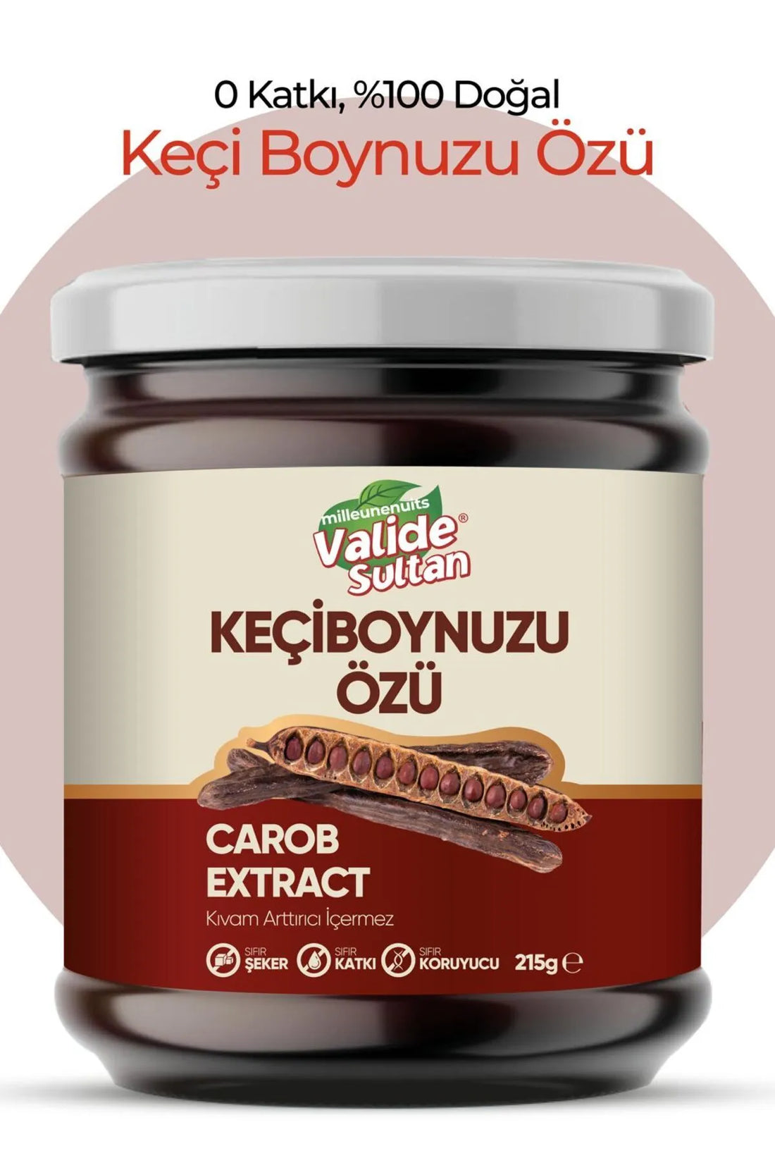 Milleunenuits Valide Sultan Doğal Keçi Boynuzu Pekmezi Özü 215 Gr