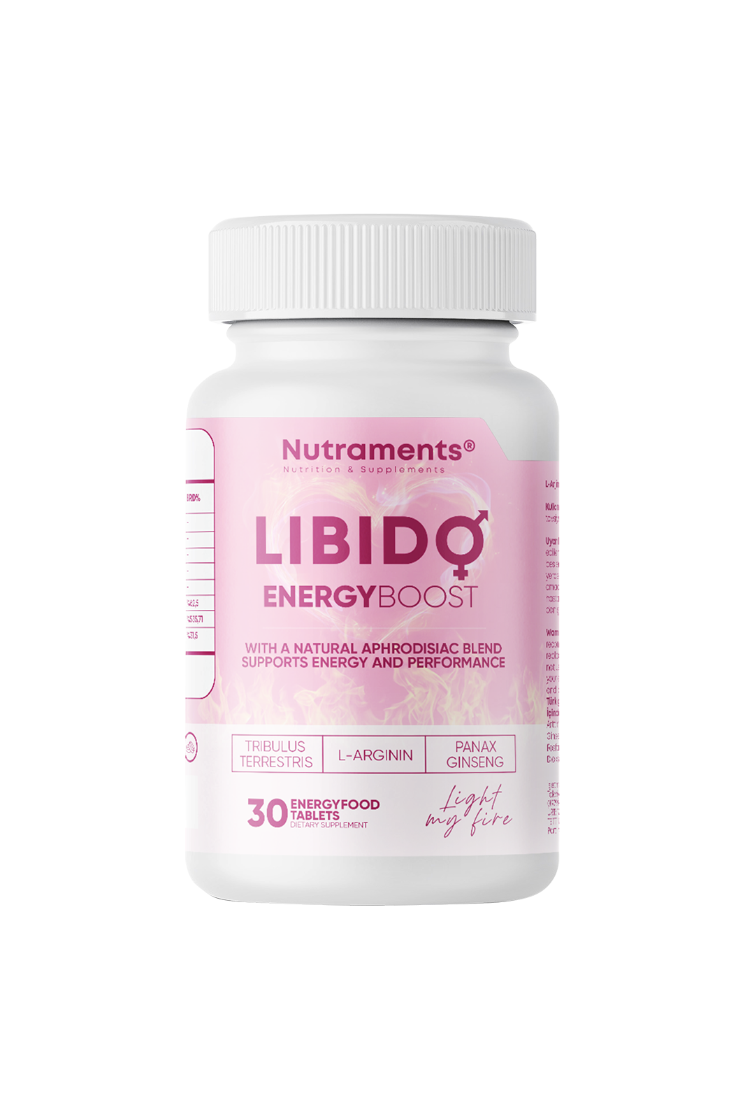 Nutraments Libido Energy Boost 30 Tablet