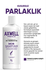 Axwell Mor(Turunculaşma Karşıtı) Şampuan 330 ml