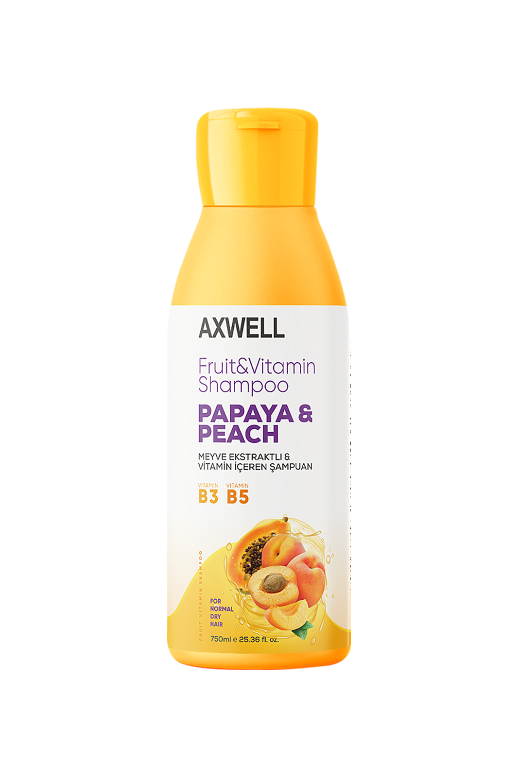 Axwell Papaya Şampuan 750 ml