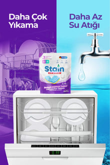 Stain İt Zero Hepsi Bir Arada Bulaşık Makinesi Tableti & Güçlü Temizlik Üstün Parlaklık- 30 Yıkama