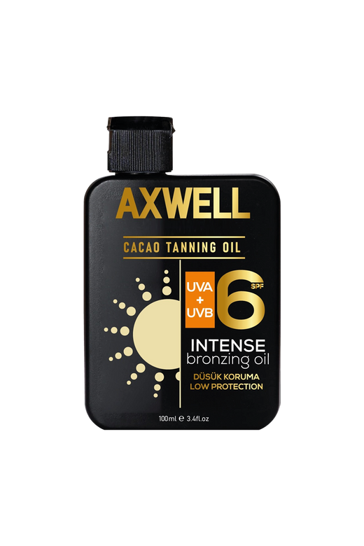 Axwell Bronzlaştırıcı Güneş Yağı Spf 6 100 ml