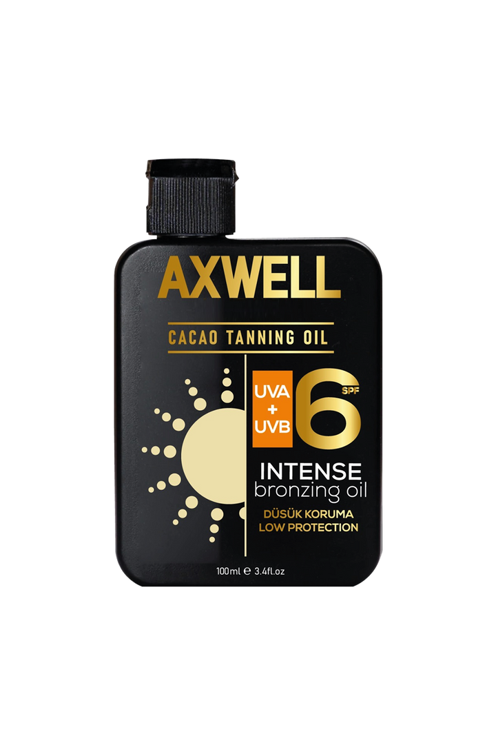 Axwell Bronzlaştırıcı Güneş Yağı Spf 6 100 ml