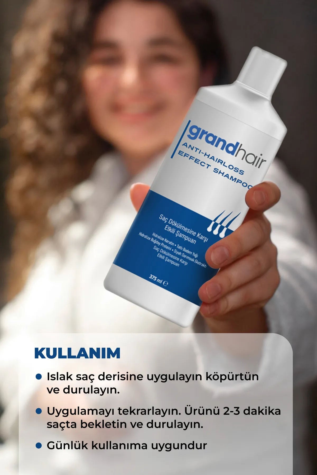 GrandHair Saç Bakım Şampuanı 330 ml