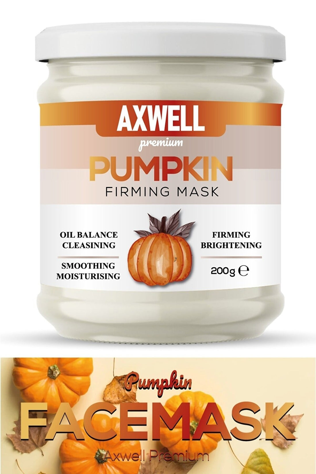 Axwell Kabak Maskesi 190 ml