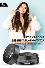 RC COSMETİCS Aktif Karbon Diş Temizleme Tozu