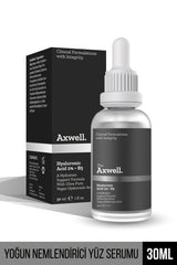 Axwell Hyaluronic Acid 2% + B5 30ml Nemlendirici Yüz Bakım Serumu