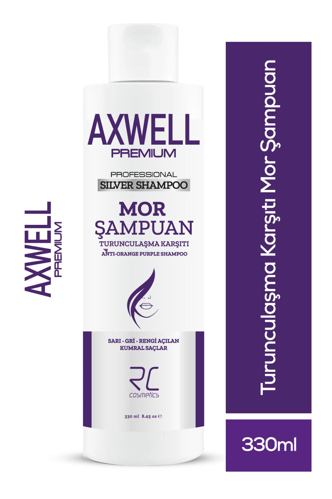 Axwell Mor(Turunculaşma Karşıtı) Şampuan 330 ml