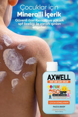 AXWELL Kids Sun Cream Çocuk Güneş Kremi Çok Yüksek Koruma Spf 50 100ml