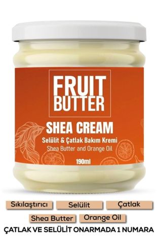 Fruit Butter Shea Gel Selülit&Çatlak Bakım Kremi 190 ml