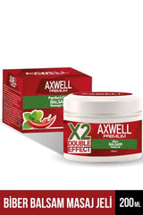 Axwell Premium İki Kat Etkili Paprika& Chili Balsam Masaj Jeli- 200ml